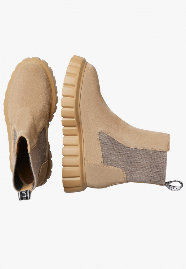 DW5-0D28 GRENELLE Chelsea Suede Light Brown