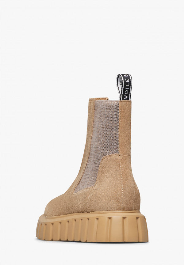 DW5-0D28 GRENELLE Chelsea Suede Light Brown