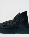 W4-MINI ESKIMO Platform Boot Cracked Black