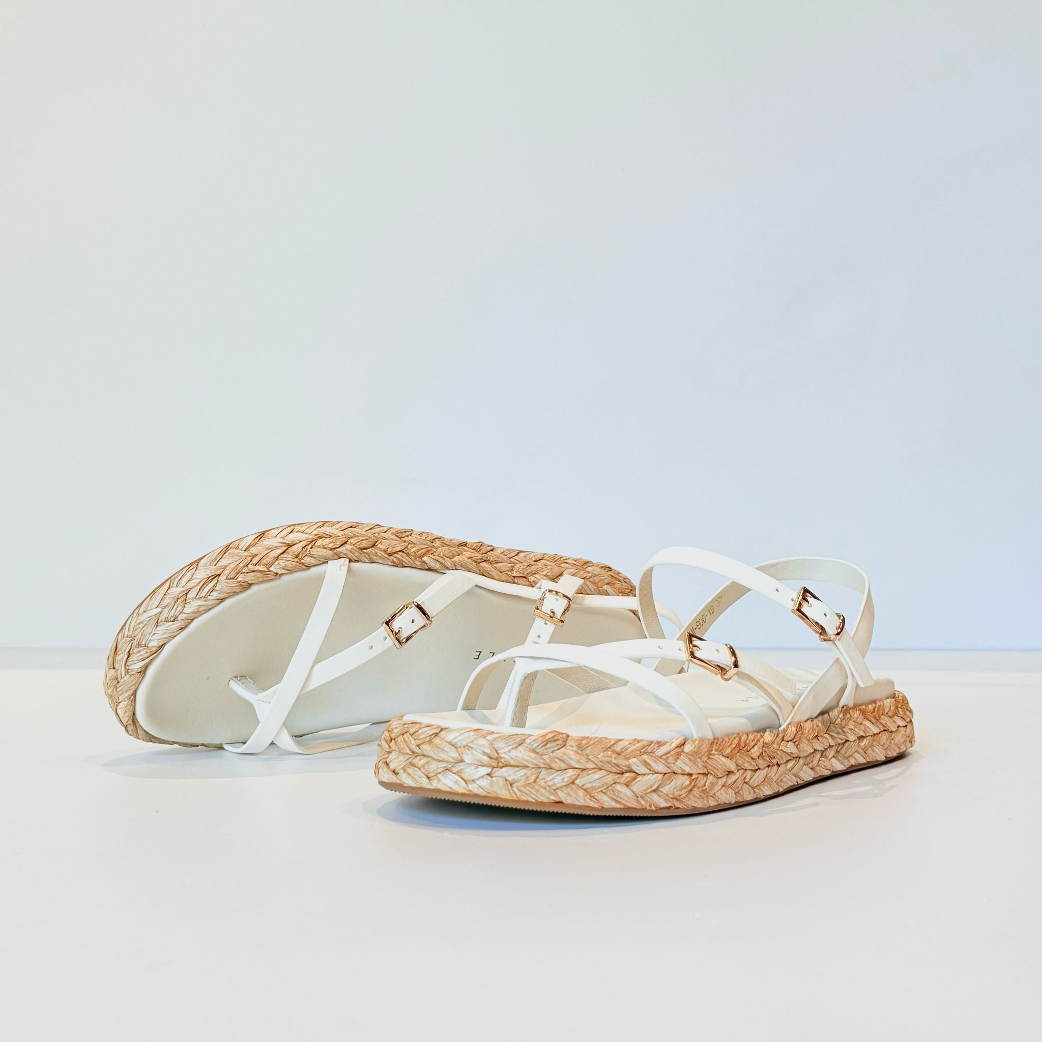 S5-906-19 NINA Sandalo Infradito OffWhite