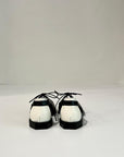 S6-P24-1 Scarpa Aperta Nero Latte