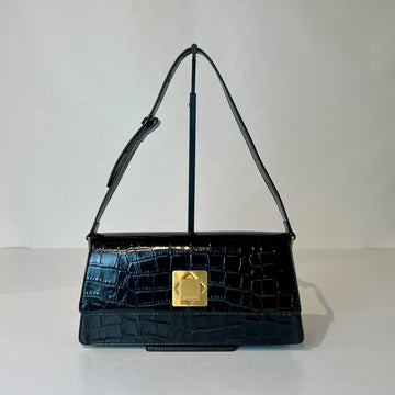 W5-1902 FLAVIA Borsa Cocco Nero