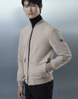 W5-0060 BOMBER ZIP Tasconi Beige Man