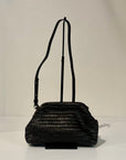 S6-1104 Borsa Clutch Intrecciata Brown 220