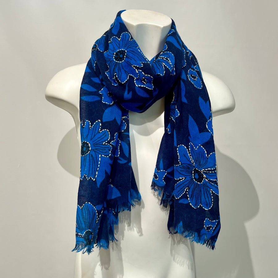 W5-Iris Sciarpa 8060C Azzurro