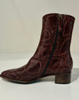 W6-RAYA07 Stivaletto Snake Moka Woman