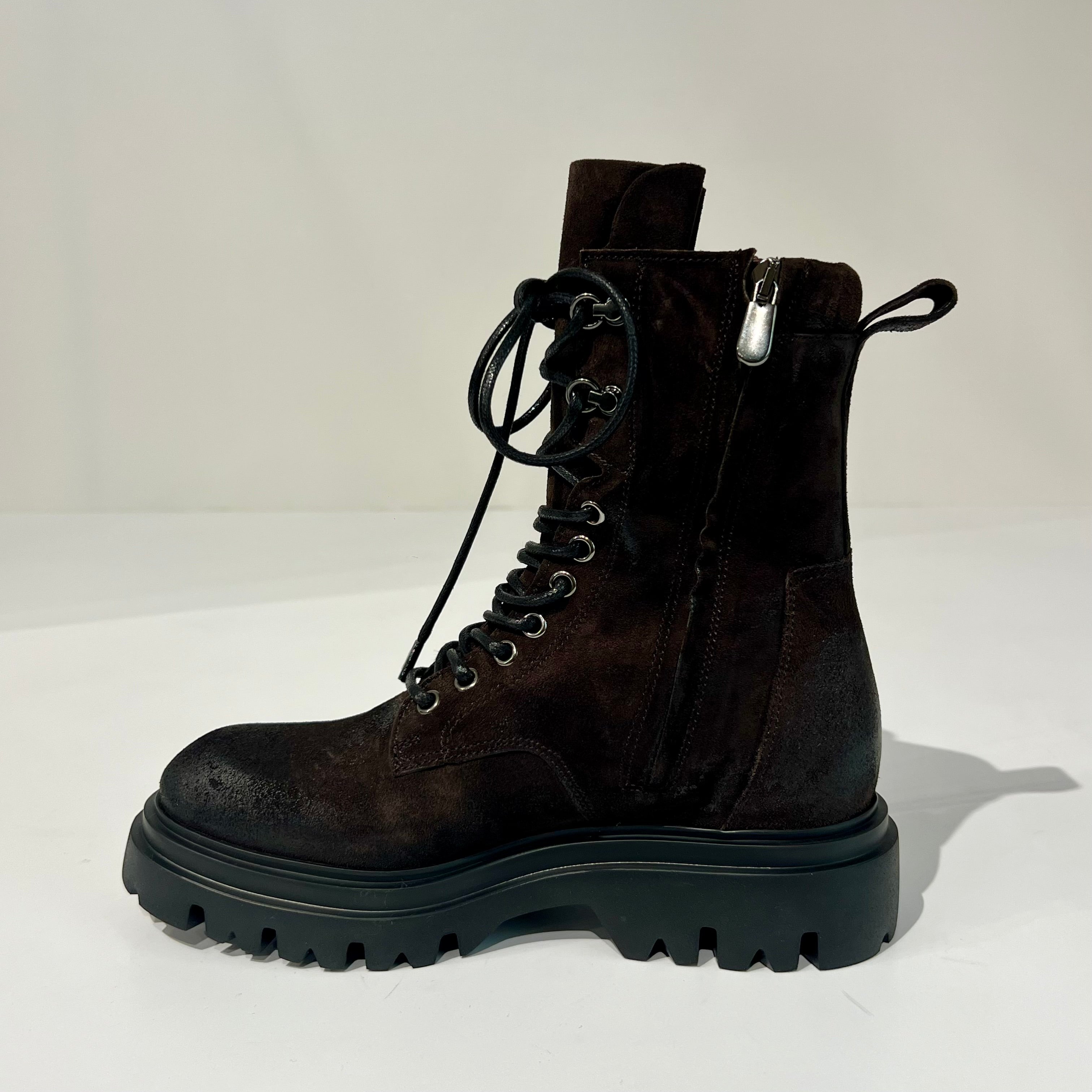 W6-1015 Anfibio Velour Testa di Moro