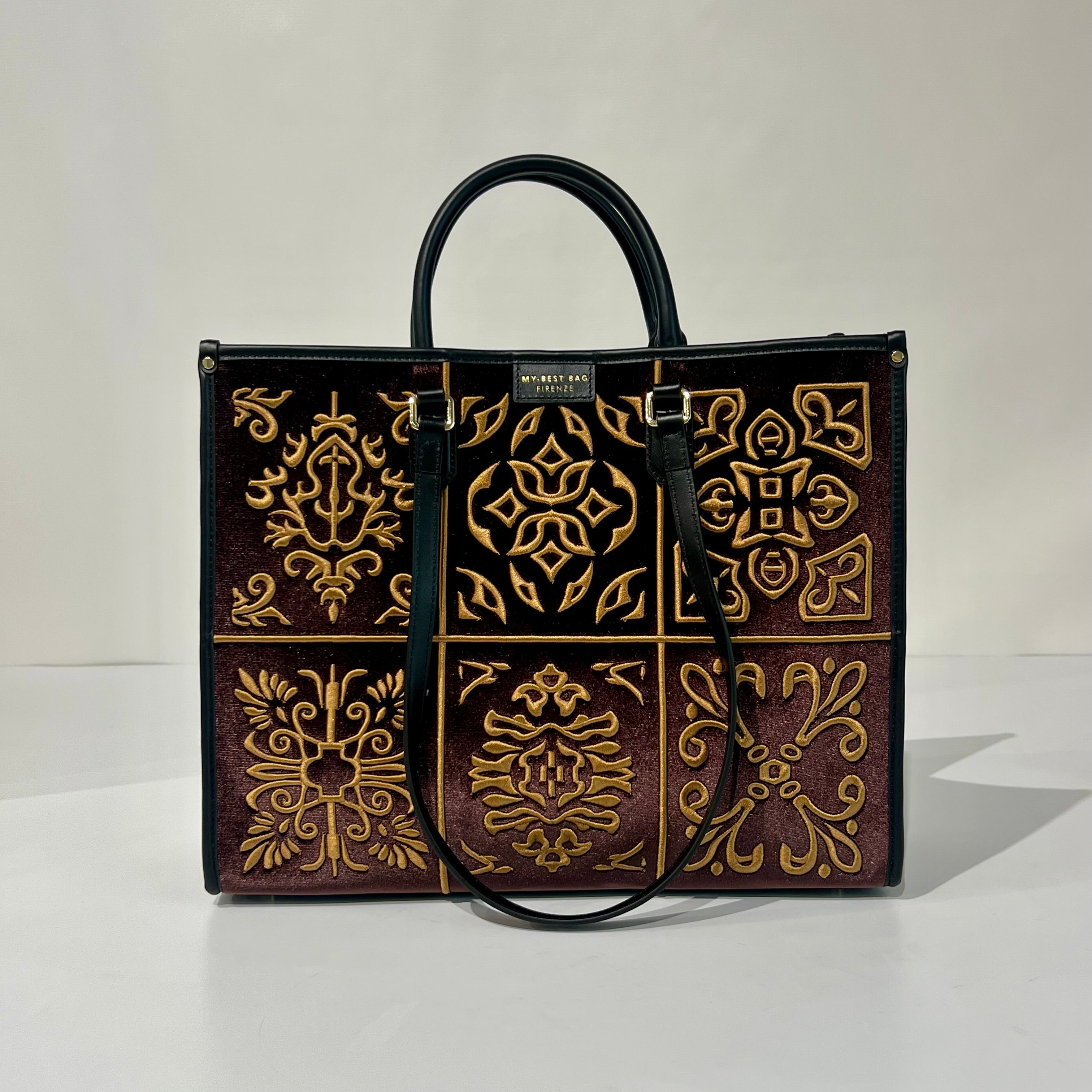 W5-1001 ATENA LISBONA Shopper Grande Tabac