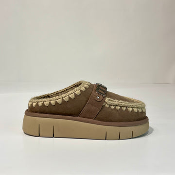 W5-Bonce Clog Metal Logo Elefant Grey