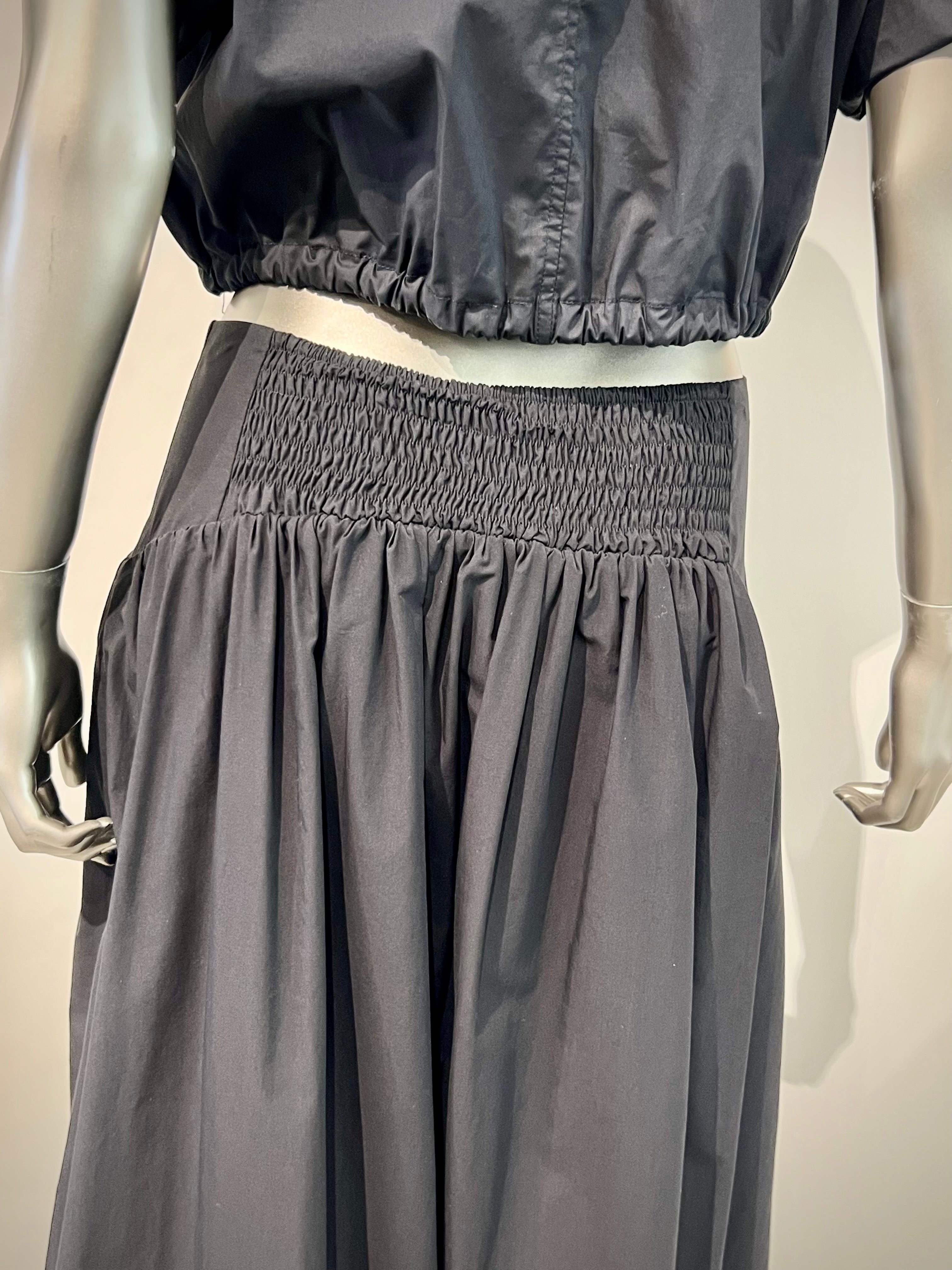 S6-DN6279 Gonna Cotone Nera