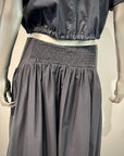 S6-DN6279 Gonna Cotone Nera