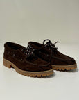 DW6-5406 Mocassino Vela Velour Testa di Moro