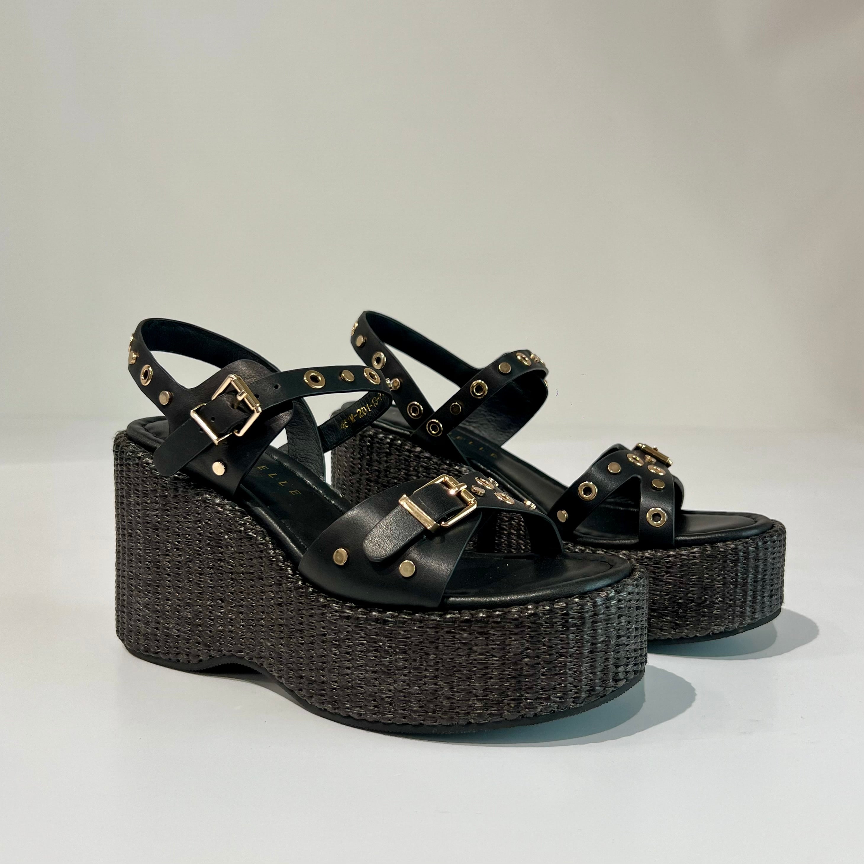 S6-201-13 YUMI Sandalo Black