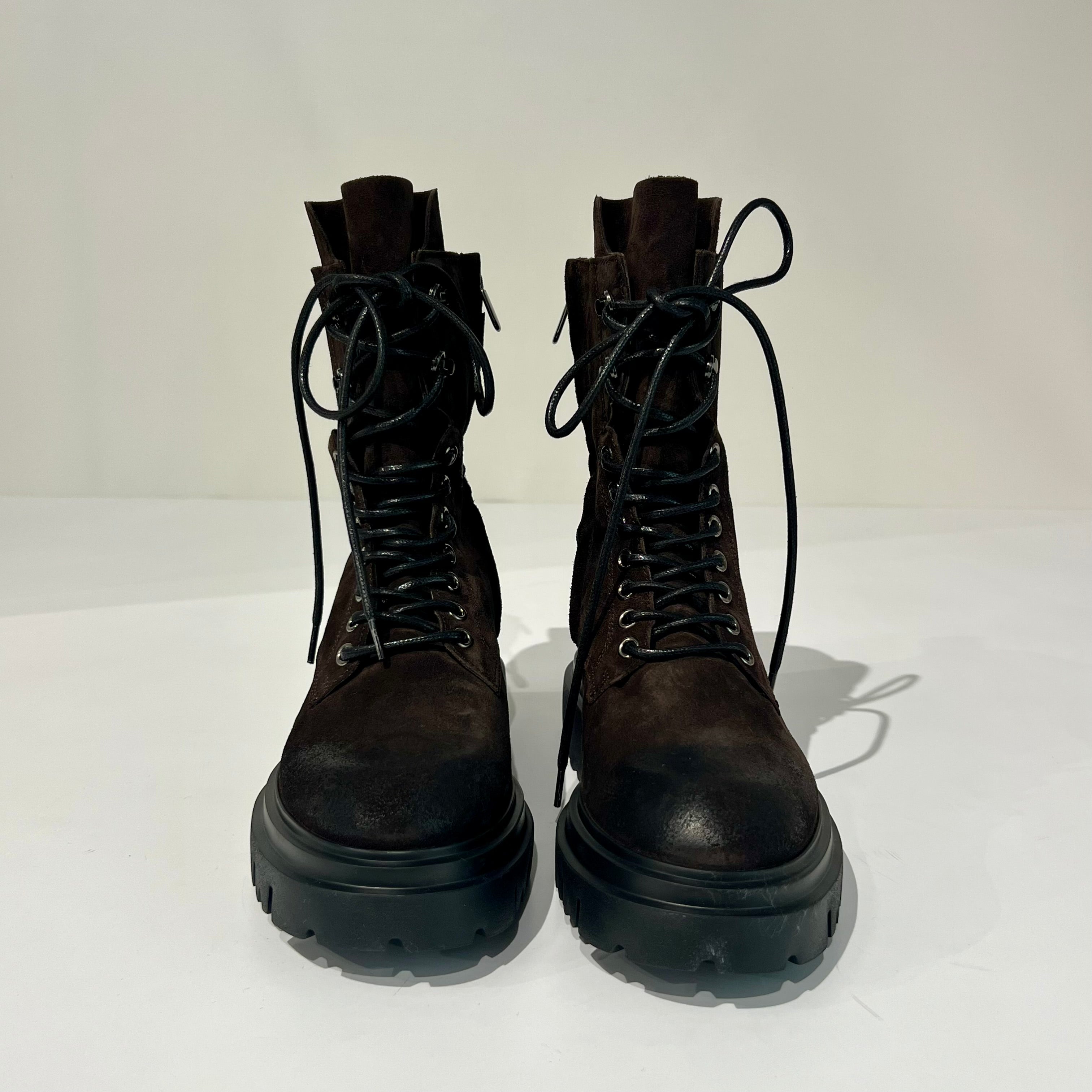 W6-1015 Anfibio Velour Testa di Moro