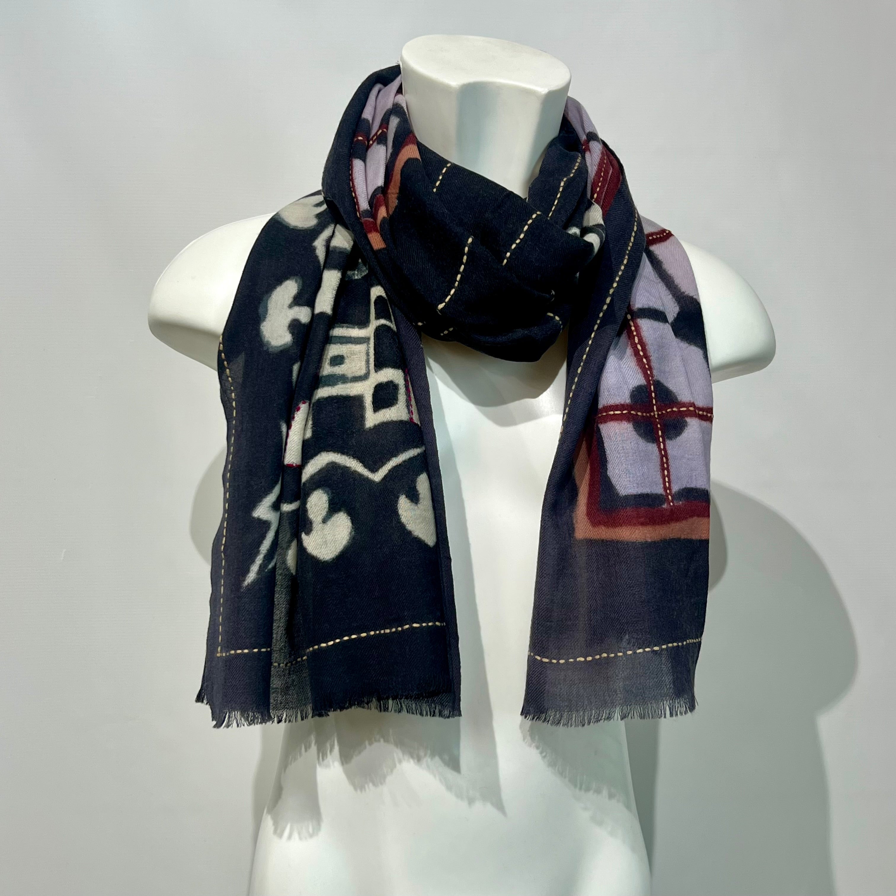 W5-Rosa Sciarpa 8039 Grigio