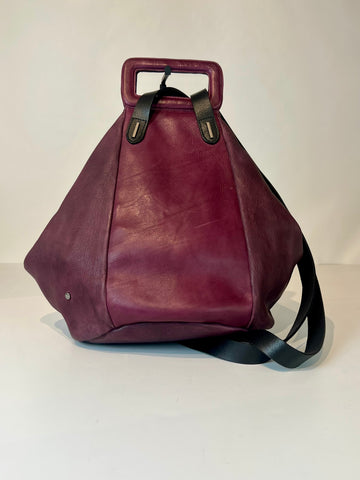 W5-9100 Borsa/Zaino Pelle Plum 038