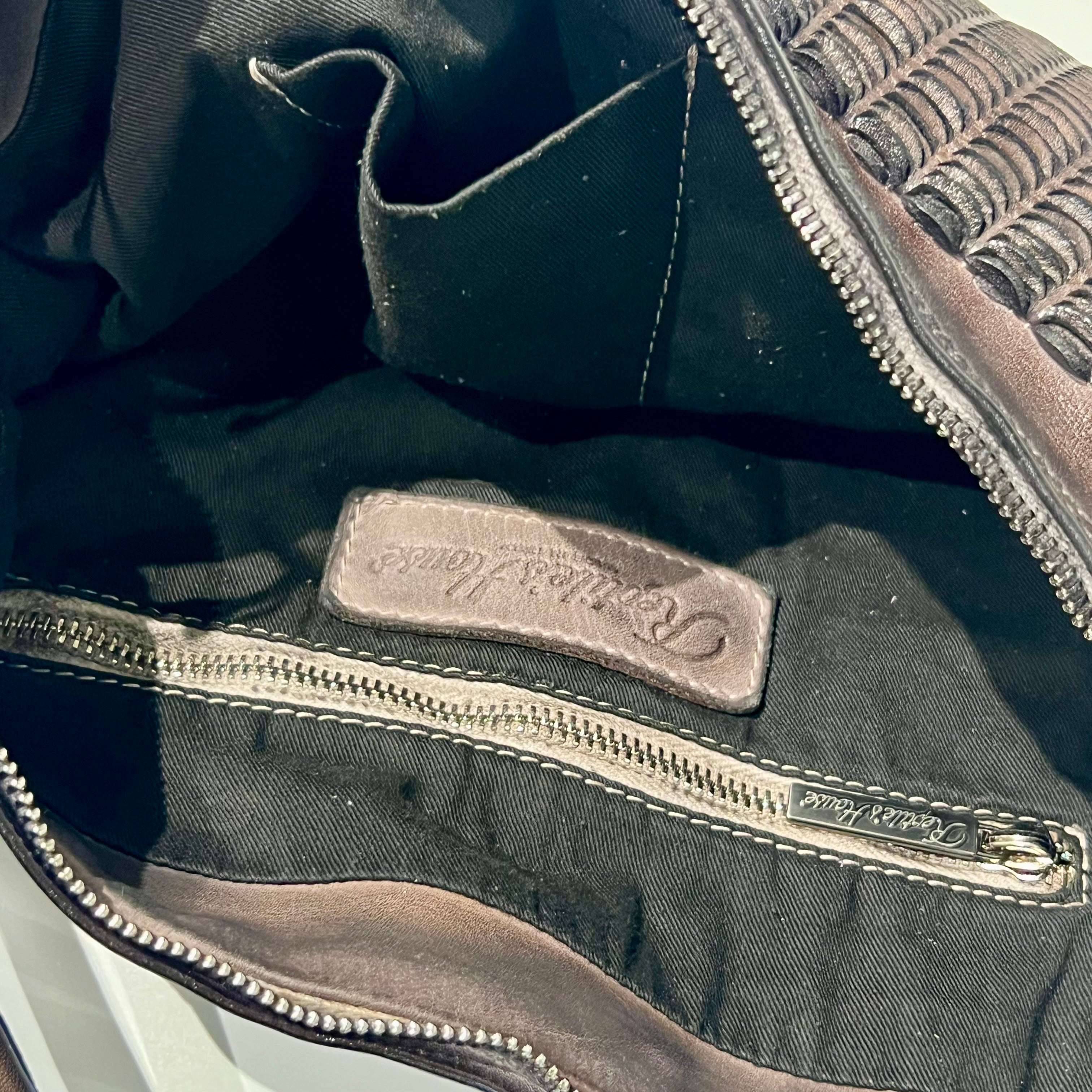 W6-873 ONDA Borsa Laser Lune Cioccolato