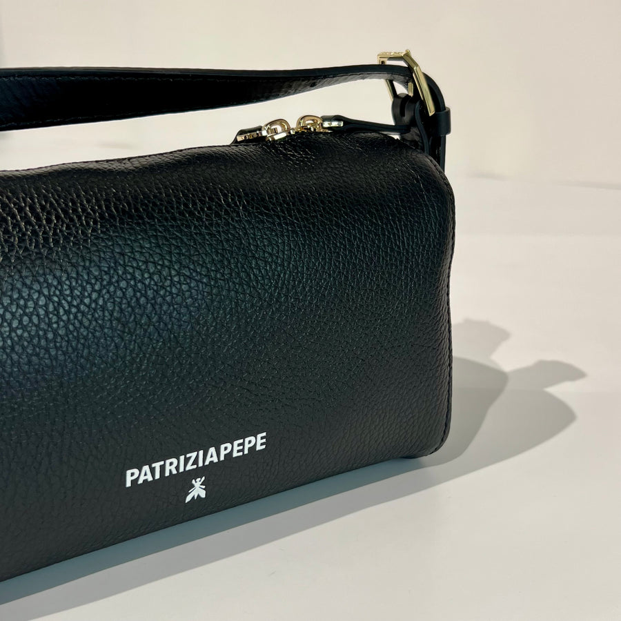 W5-8B0255 Borsa Camera Case Never Complete in Pelle Nera
