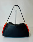 W5-7344 LIVIA Borsa Bicolore Doll Mandorla/Nero