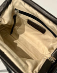 S6-1104 Borsa Clutch Intrecciata Brown 220