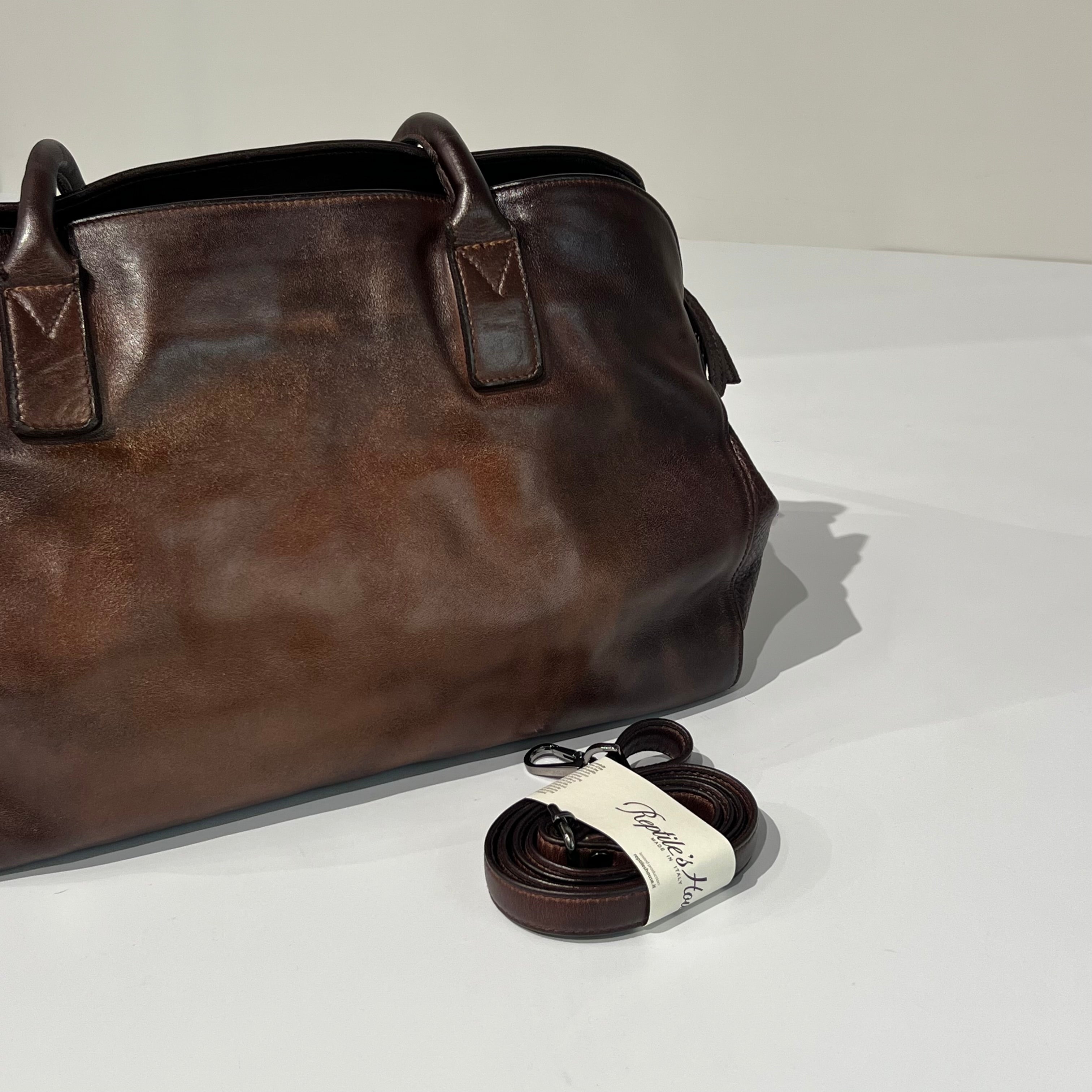 W6-849 LILA Borsa Calf Rum Rubino