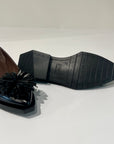 W6-G65-6 Ballerina Fiocco Naplack Nero