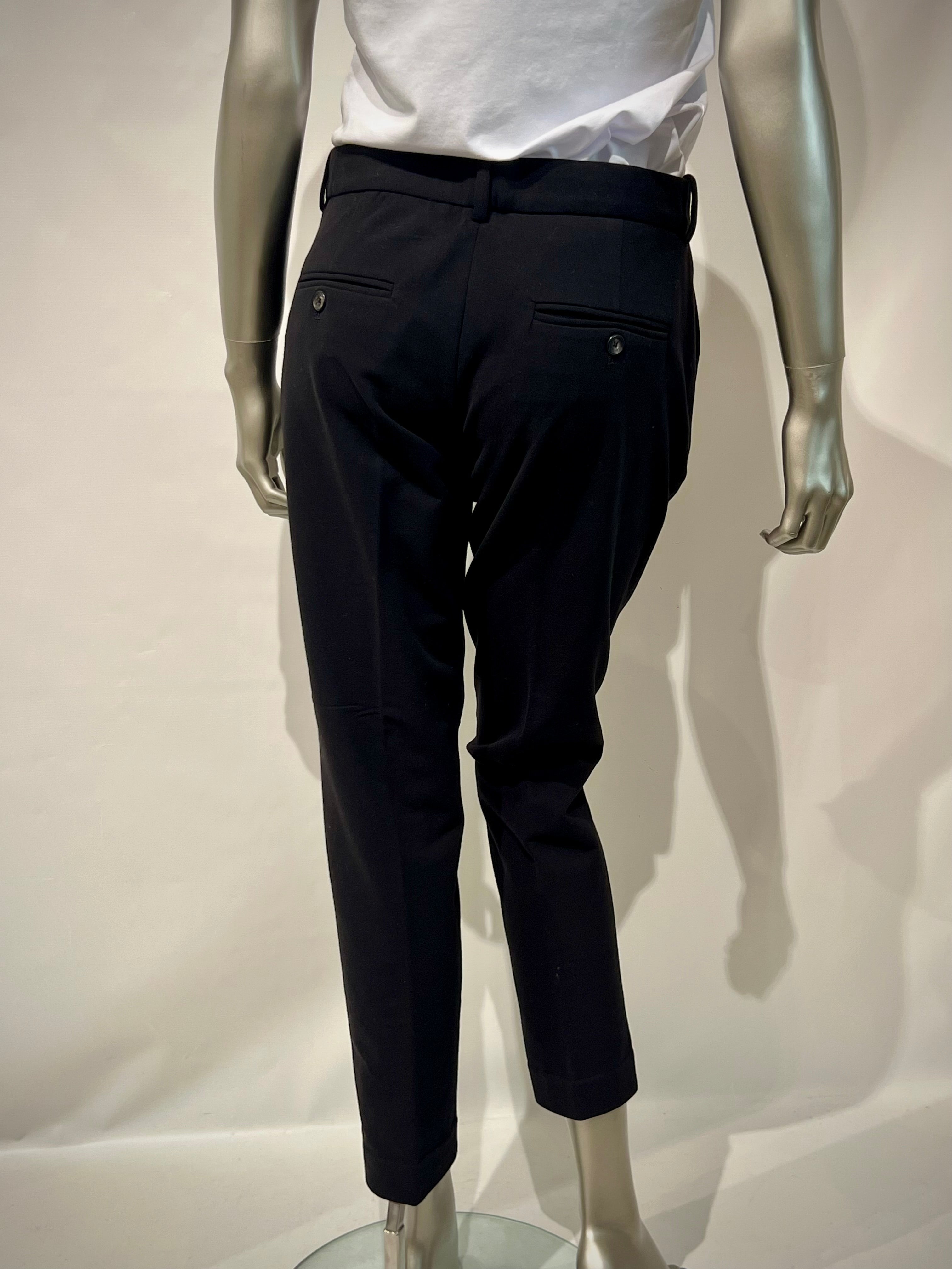 WD5-FD3601 Pantalone Chino Cashmere Touch Nero Woman