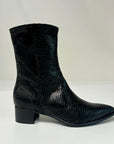 W6-RAYA07 Stivaletto Snake Nero Woman