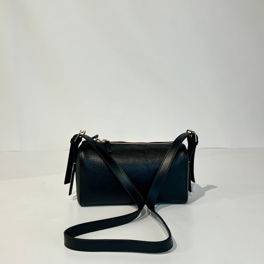 W5-8B0255 Borsa Camera Case Never Complete in Pelle Nera