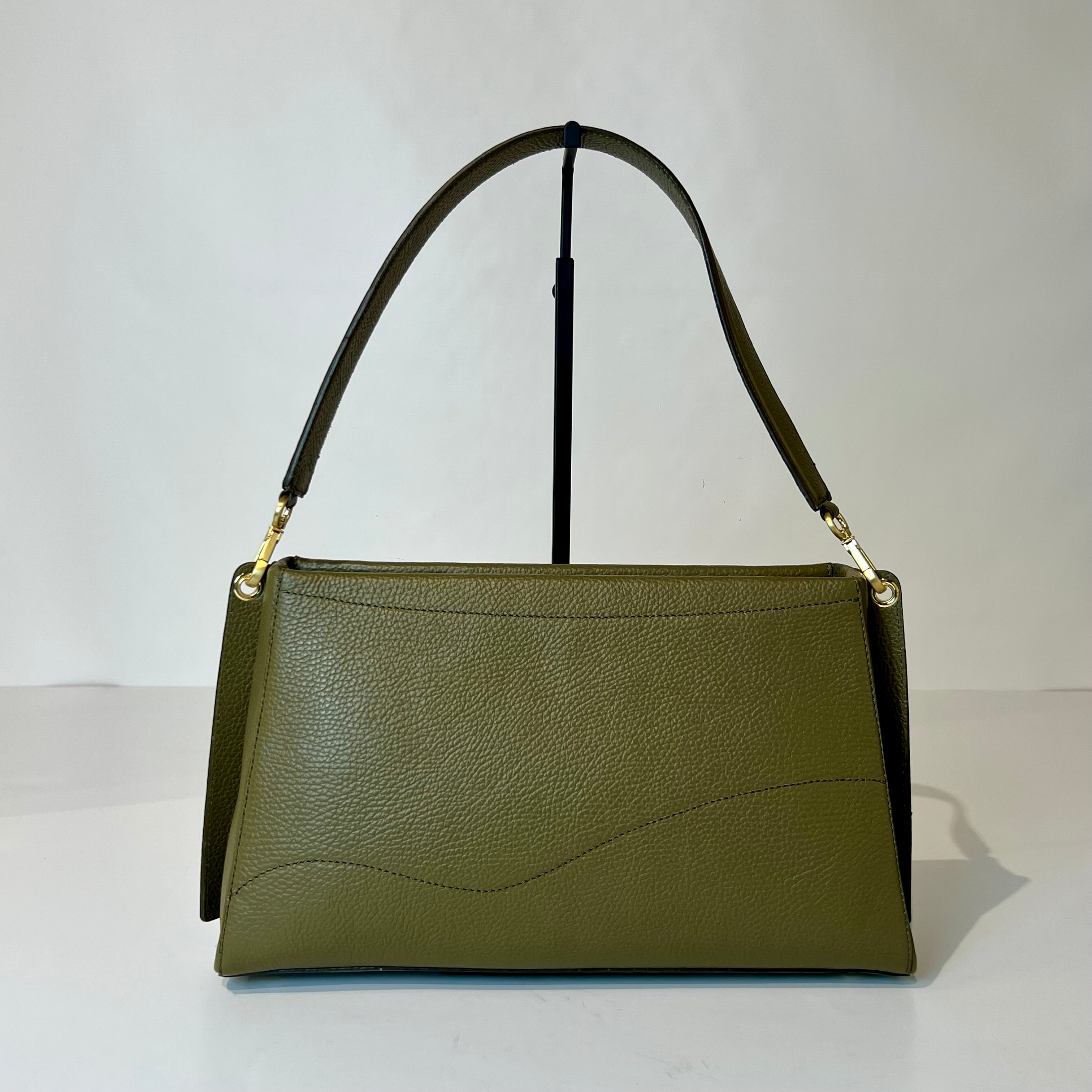 W5-8949 LEDA Borsa Large Doll Vegetale