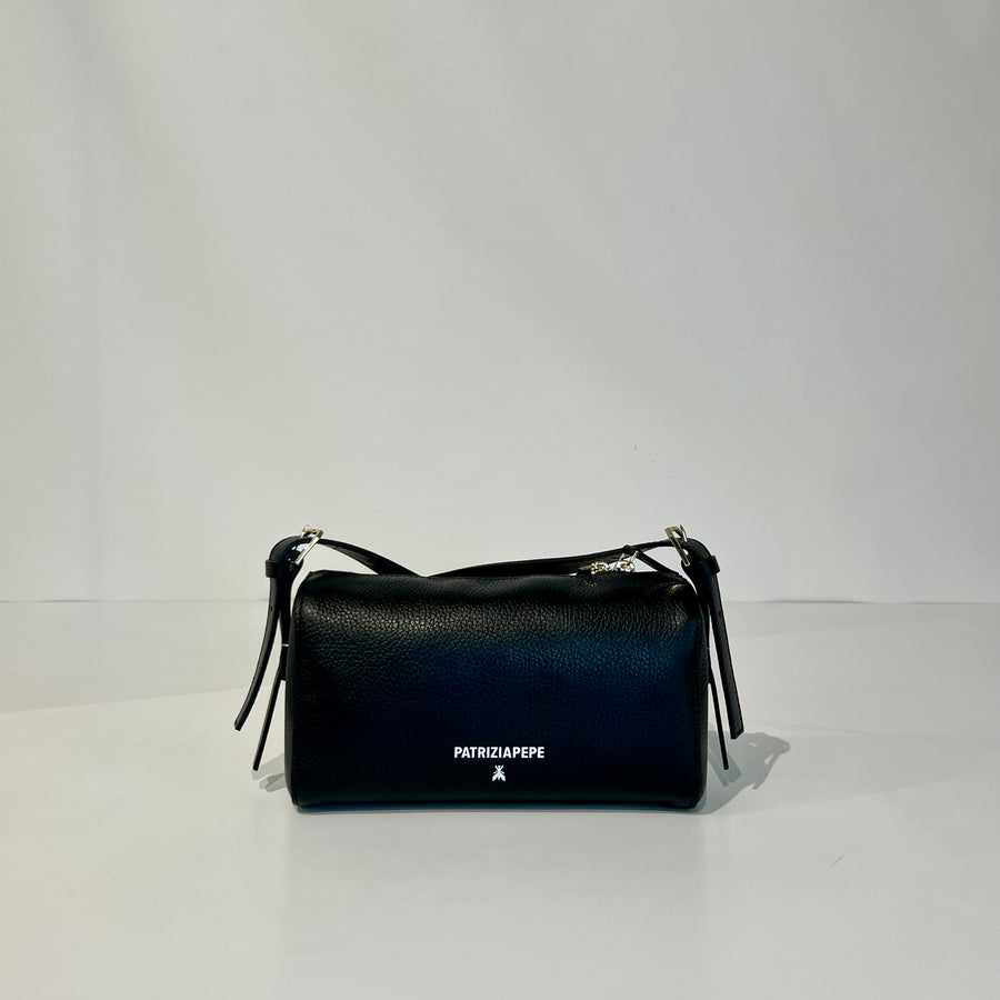 W5-8B0255 Borsa Camera Case Never Complete in Pelle Nera
