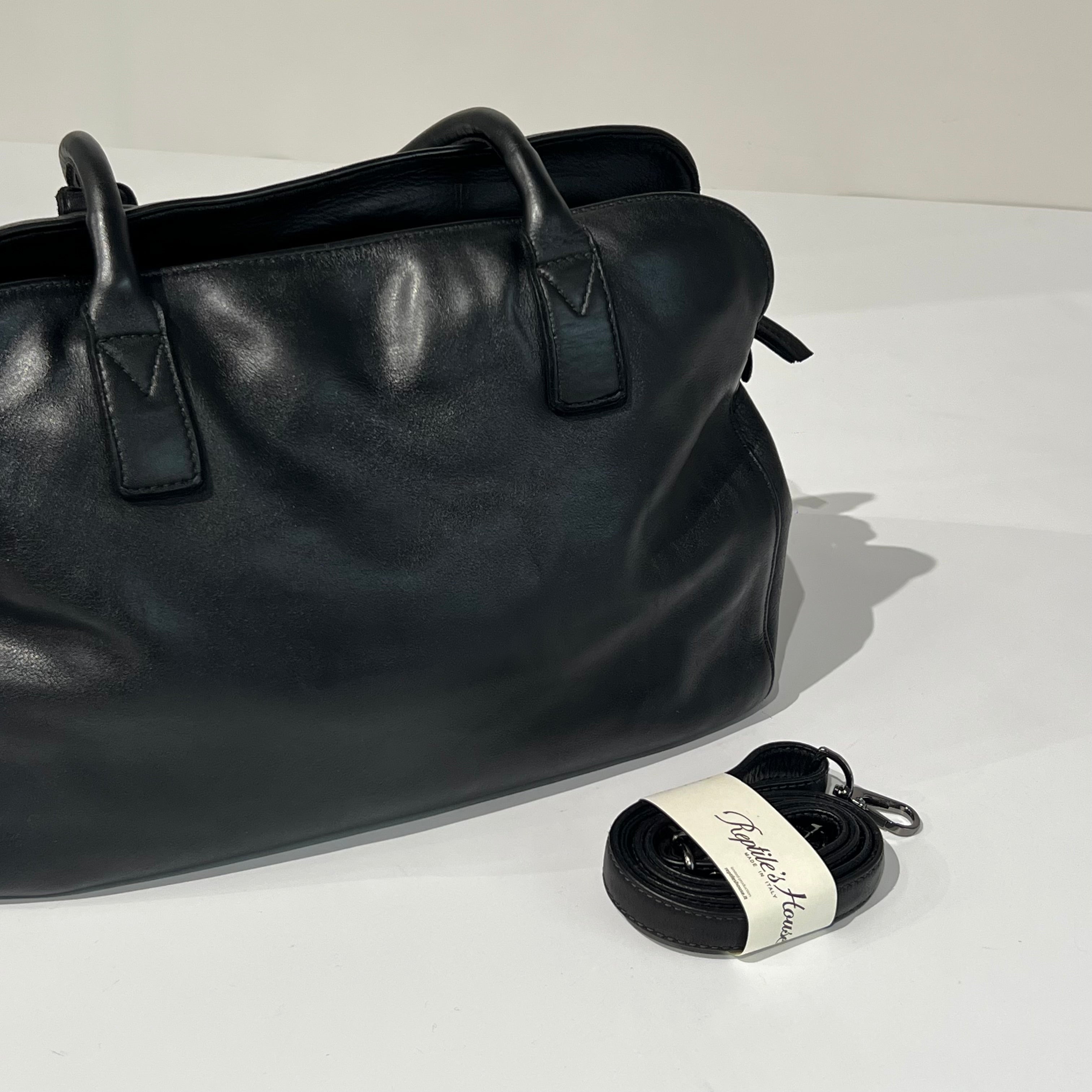 W6-849 LILA Borsa Calf Rum Nero