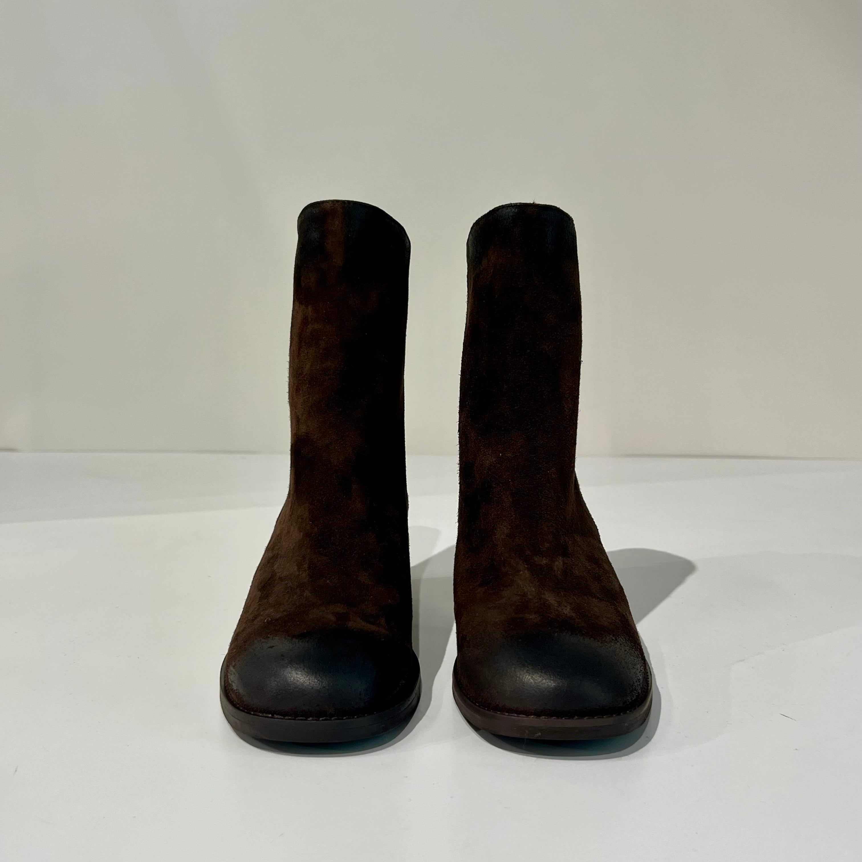 W6-125 Polacchino Basso Camoscio Testa di Moro