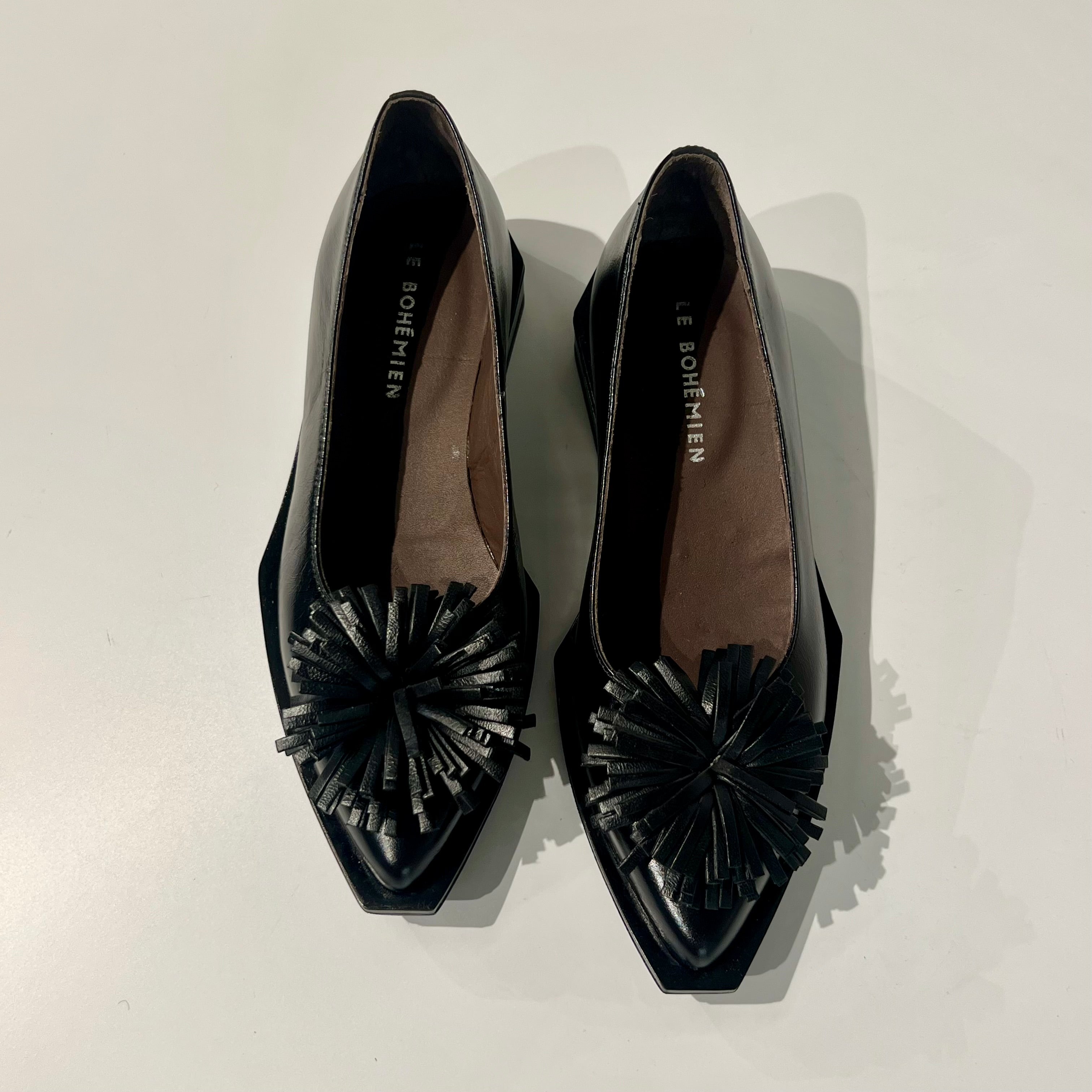 W6-G65-6 Ballerina Fiocco Naplack Nero