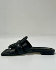 S6-8556 Sabot Aperto Imbottito Black