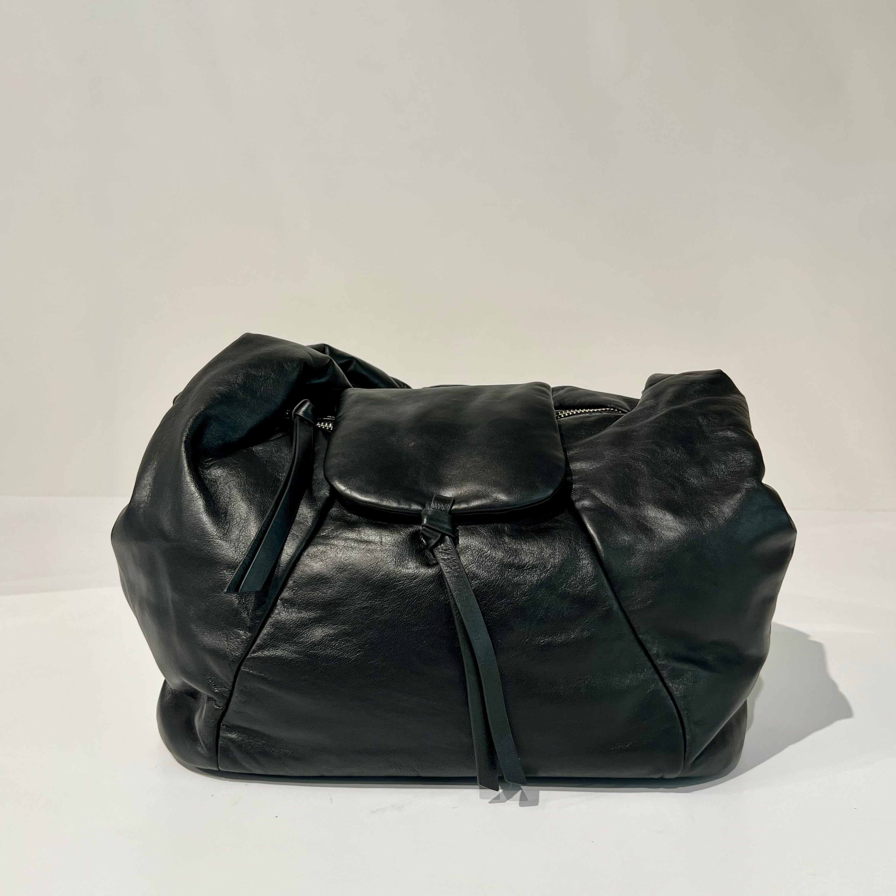 W6-EBAG59 Borsa Hobo Nappa Nero