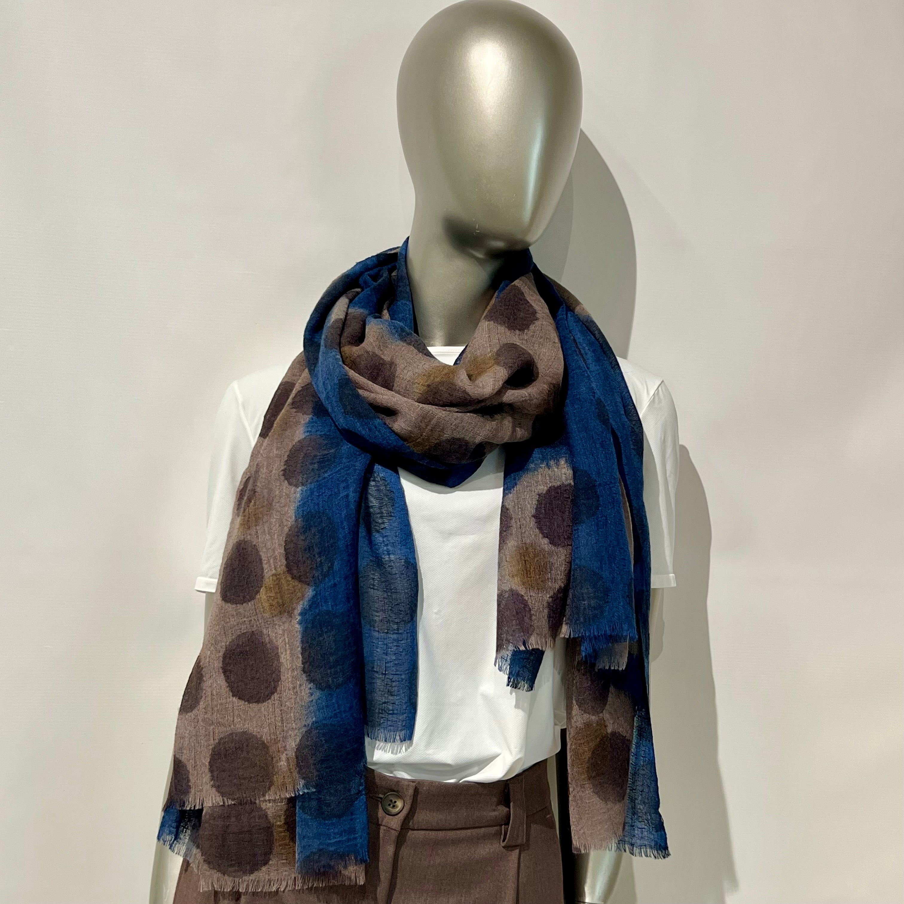 W6-Gelso 1058 Sciarpa Blu
