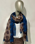 W6-Gelso 1058 Sciarpa Blu