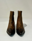 W6-1086 Stivaletto Texas Muffato Cuoio