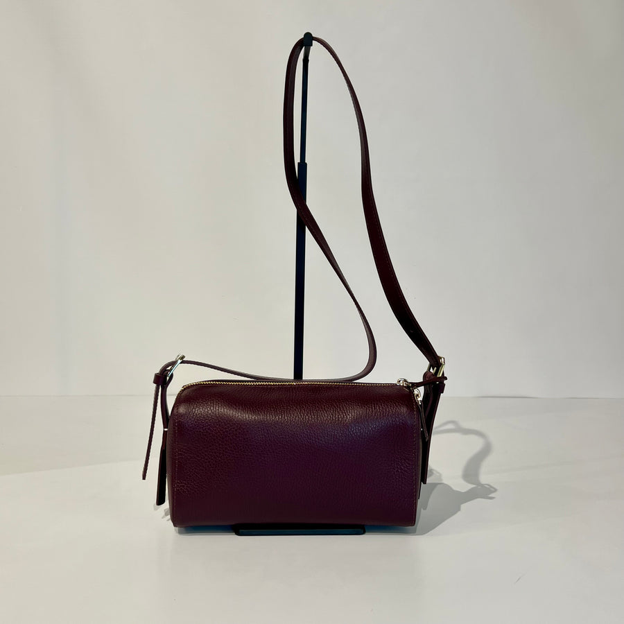 W5-8B0255 Borsa Camera Case Never Complete in Pelle Purple Red