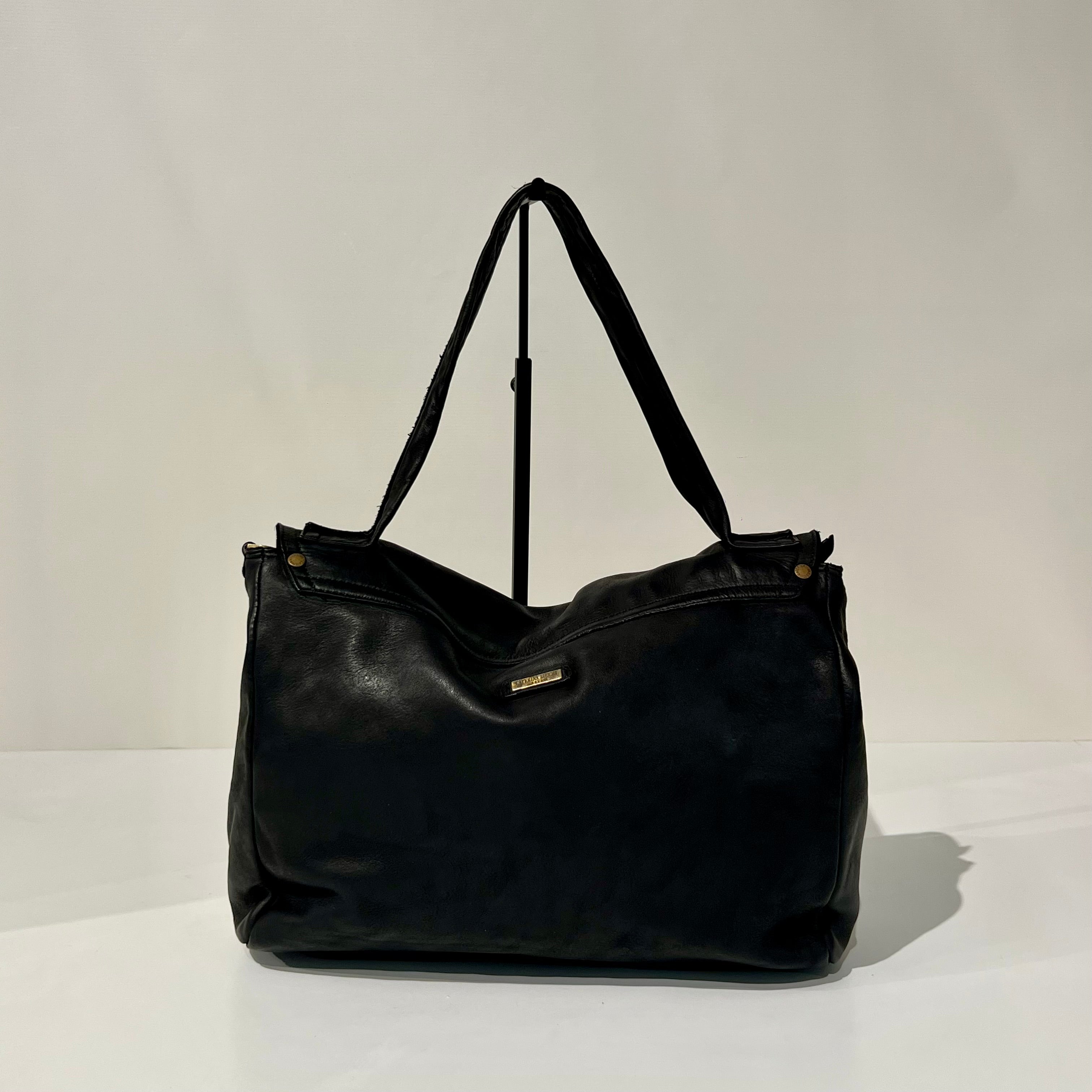 W6-2744 BORSA MARIA PARMA L Nero C0001