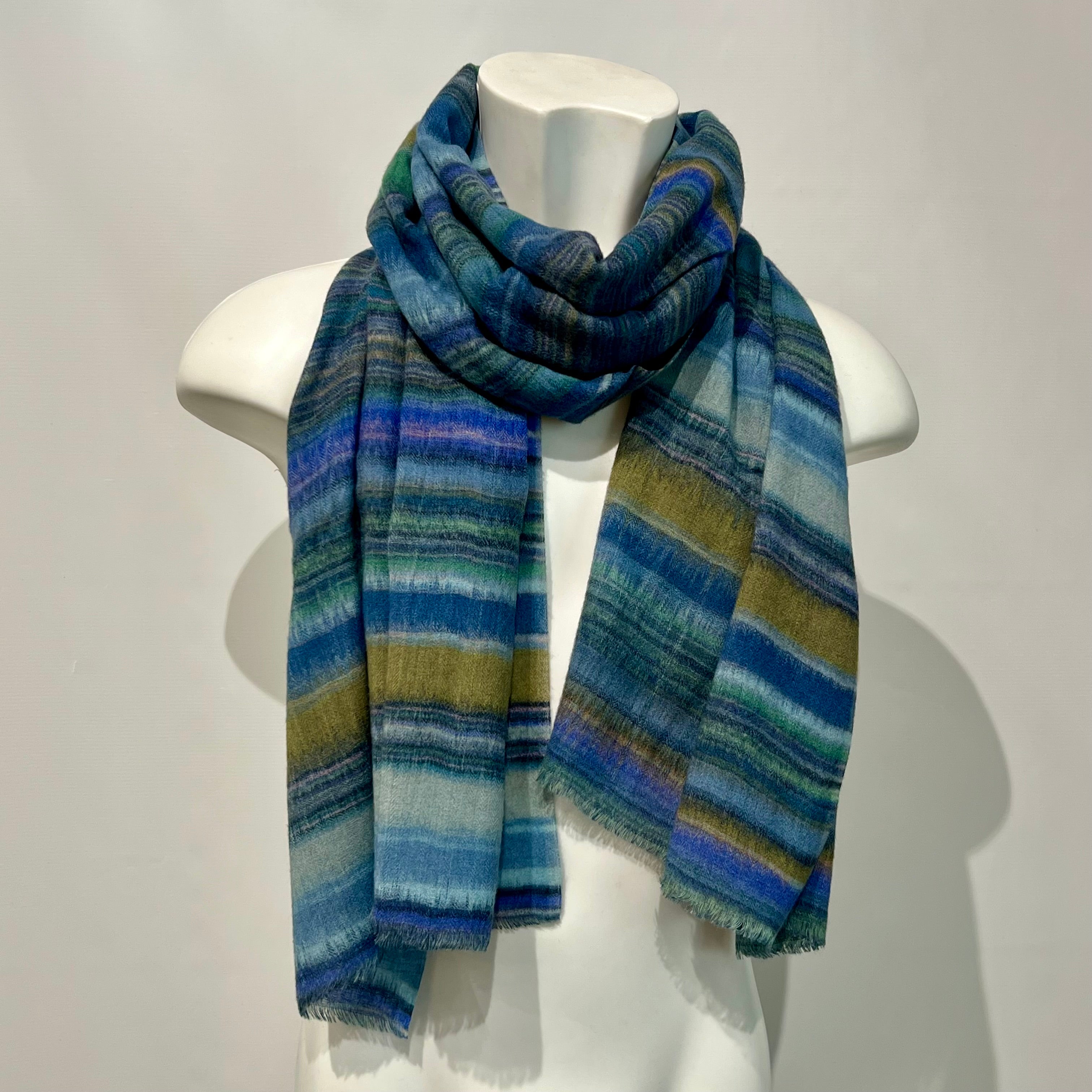 W5-Giglio Sciarpa 8066 Cielo