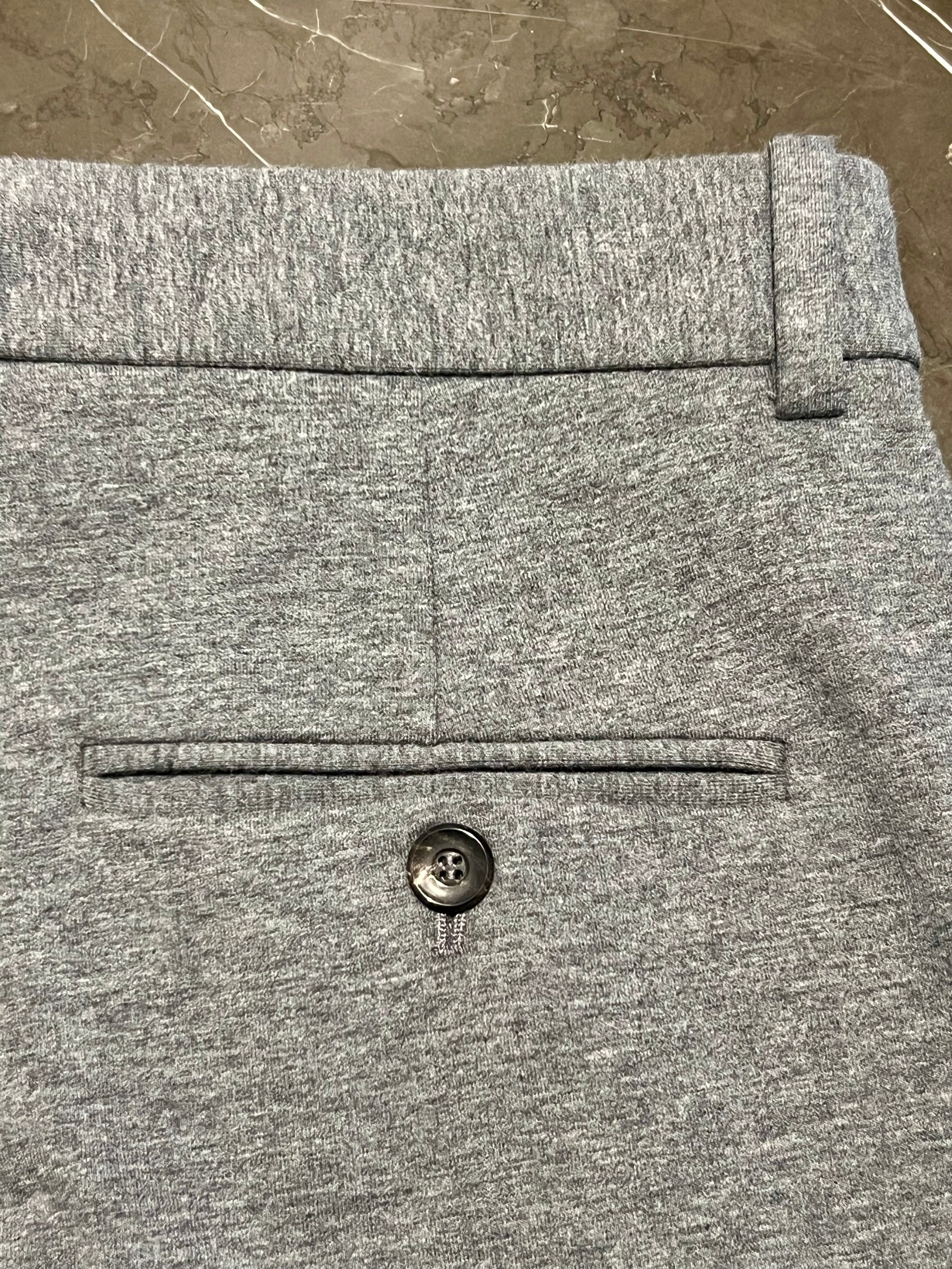 WD5-FD3606 Pantalone Flare Light Gray Melange Woman