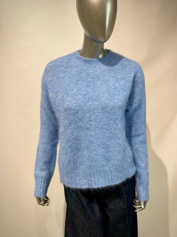 DW5-CREW NECK Maglioncino Light Blue Woman