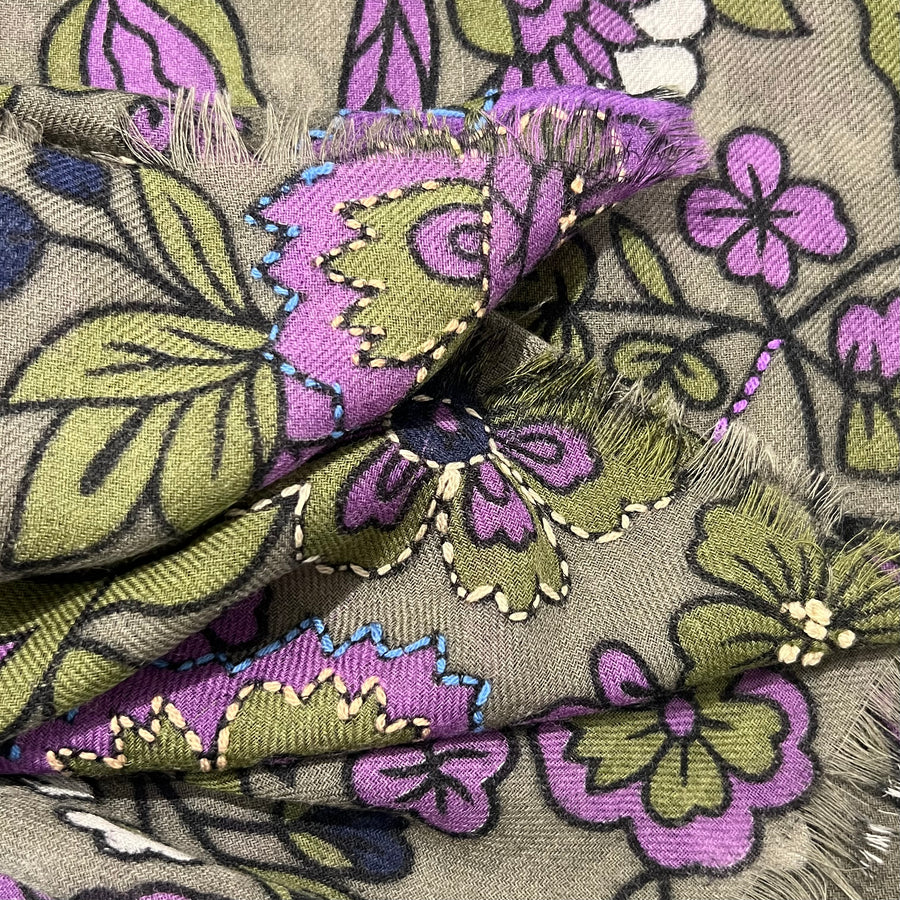 W5-Papavero Sciarpa 8034 Viola