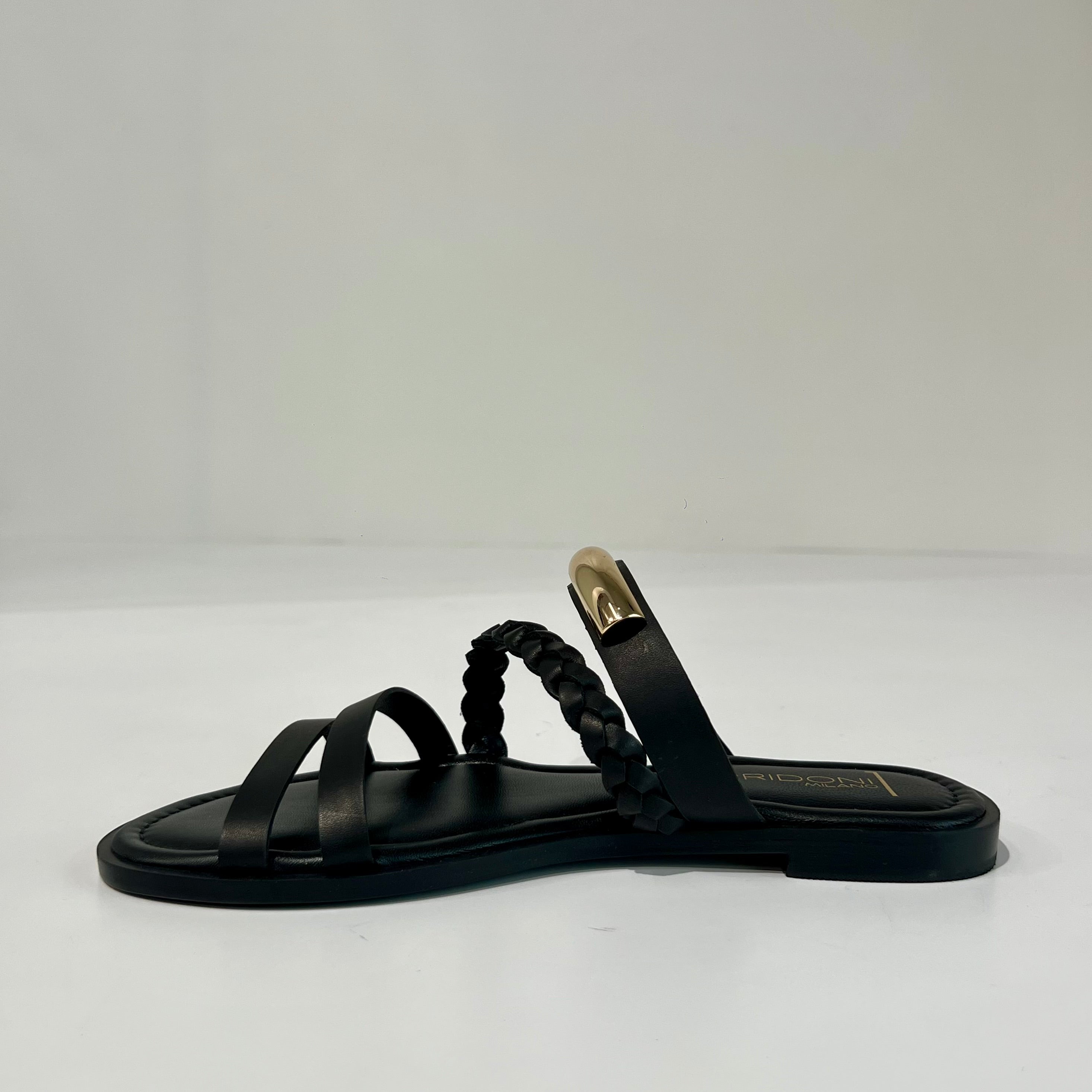 S6-8550 Sabot Aperto Dettaglio Gold Black