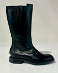 W6-K69-3 Stivale Basso Vernice Nero