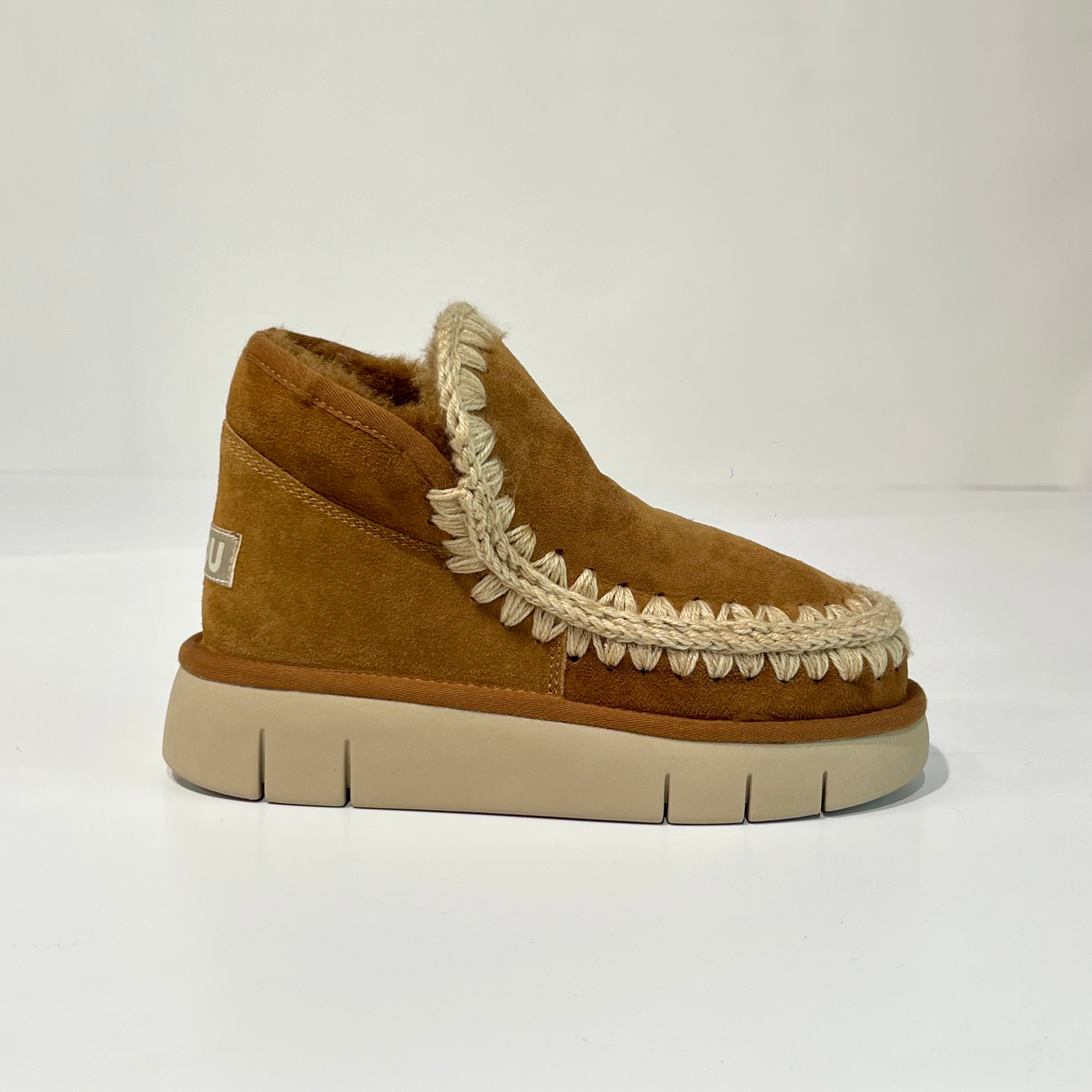 W5-ESKIMO Bounce Sneaker Cognac