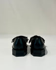 W6-G57-2 Scarpa Fiocco Naplack Taupe/Nero/Moro