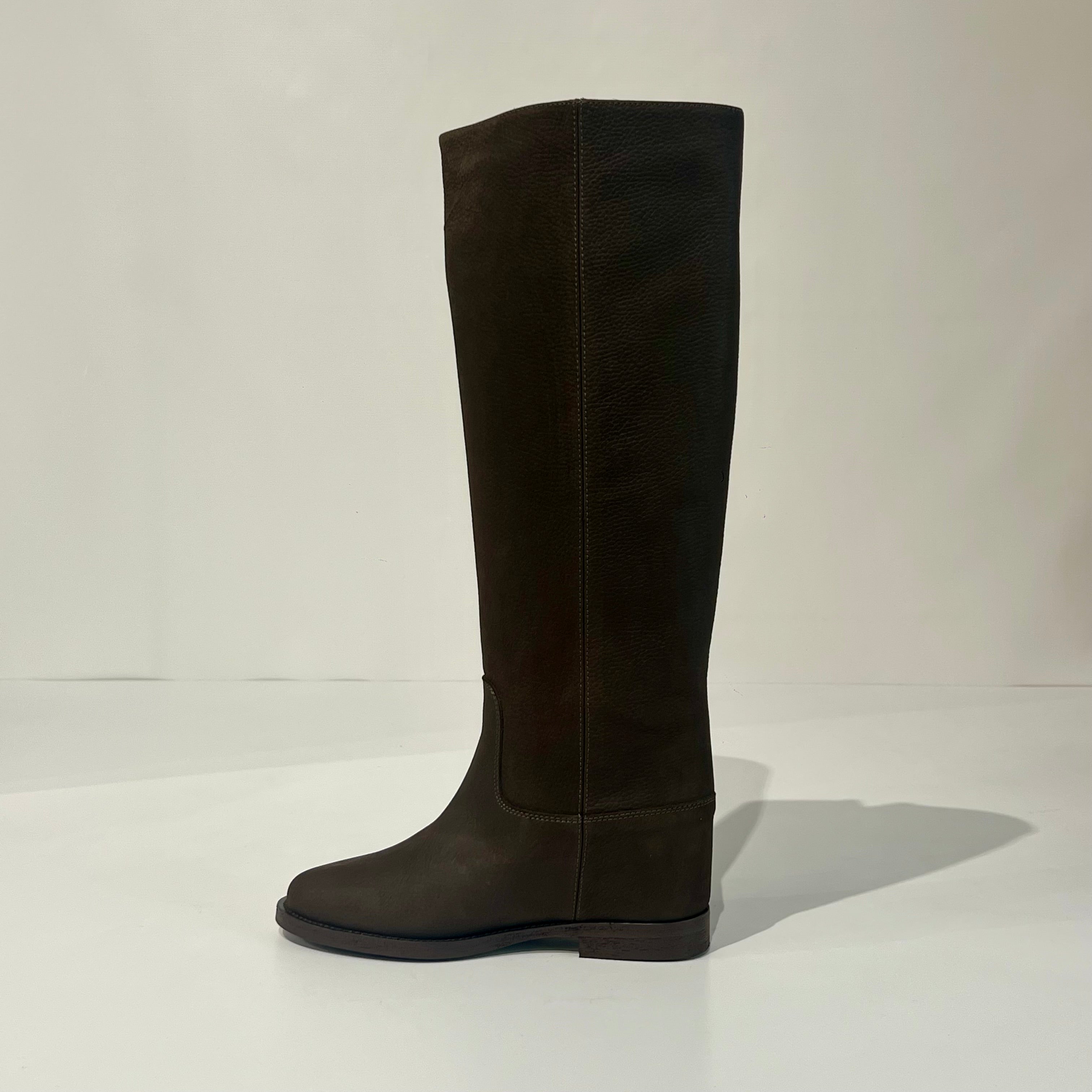 W5-2568 Stivale Desire V Oro Scamosciato Testa di Moro